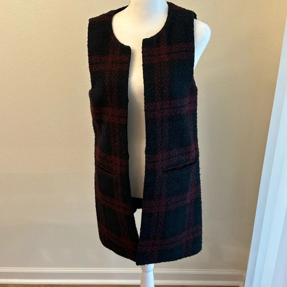 Sanctuary plaid vest - Picture 2 of 16